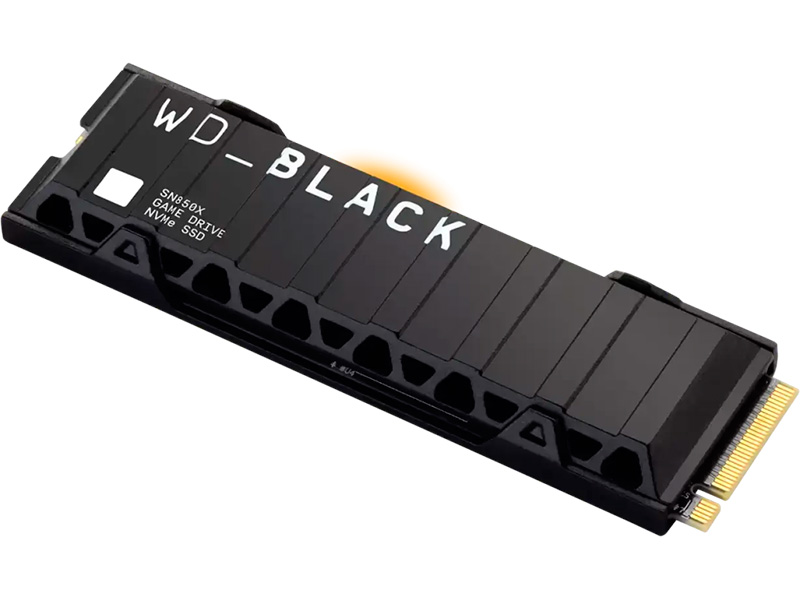 Твердотельный накопитель Western Digital WD Black SN850X NVMe 1Tb WDS100T2XHE накопитель твердотельный wd внешний твердотельный накопитель wd black™ p50 game drive ssd 2tb