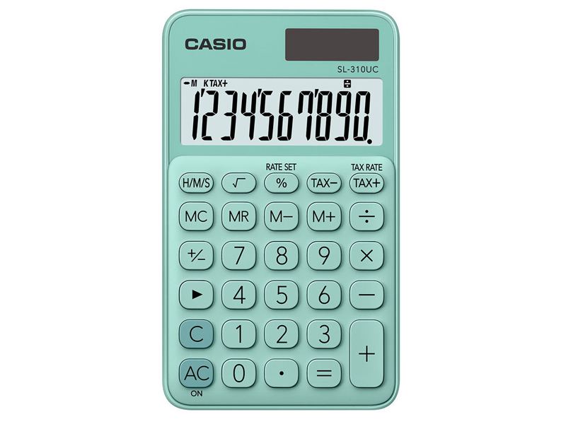 Калькулятор Casio SL-310UC-GN-W-EC