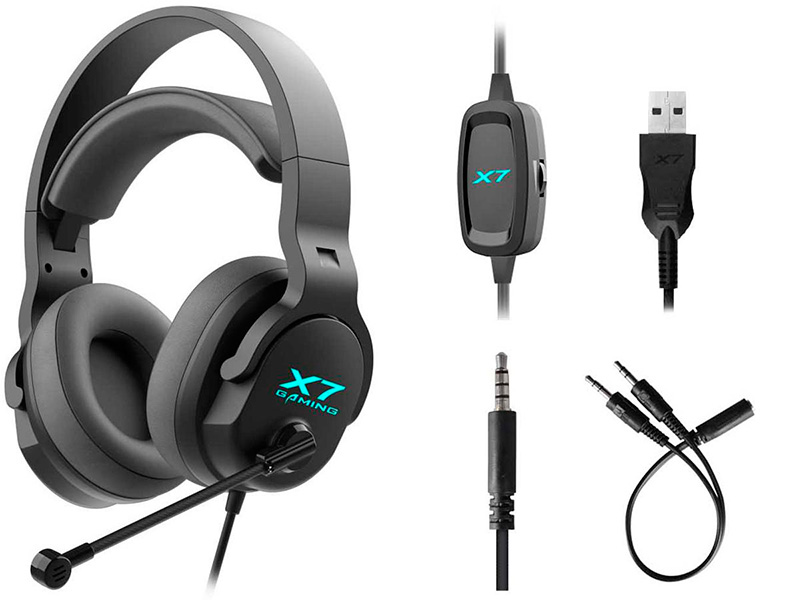

Наушники A4Tech XH-720P Black, XH-720P