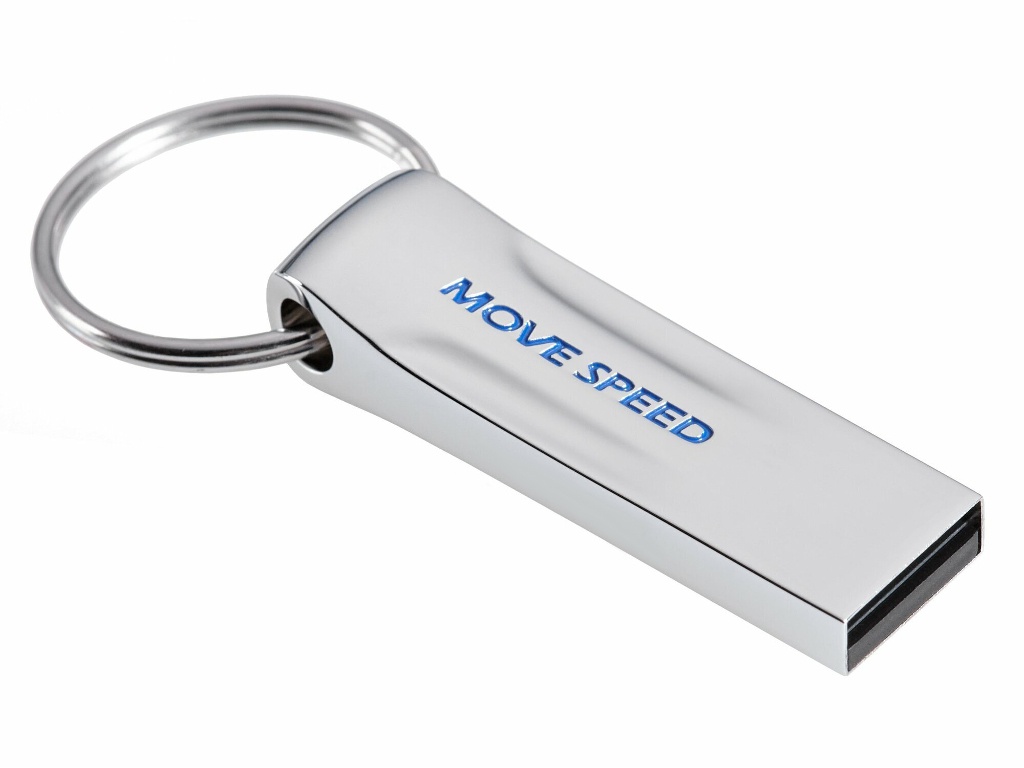 

USB Flash Drive 64Gb - Move Speed YSUSD Silver Metal YSUSD-64G2S, YSUSD-64G2S