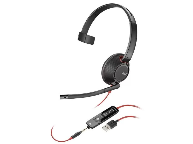 

Наушники Plantronics BlackWire C5210 USB-A 207577-201, BlackWire C5210