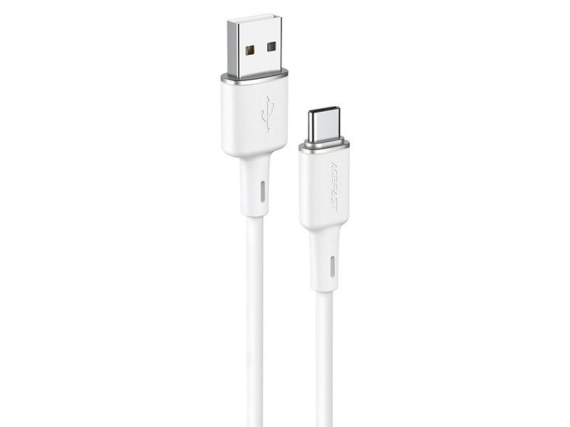 

Аксессуар Acefast C2-04 USB - USB Type-C 1.2m White 6974316280774, 6974316280774