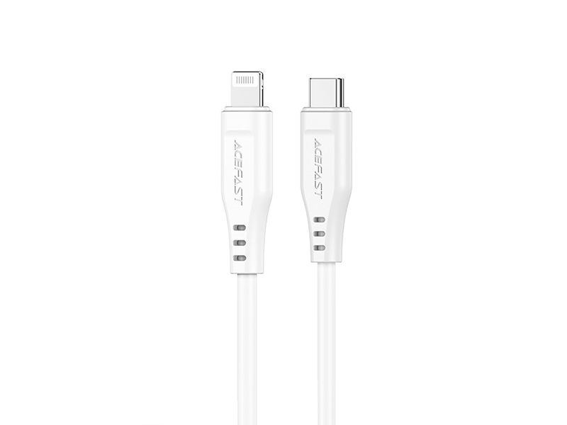 

Аксессуар Acefast C3-01 USB Type-C - Lightning 1.2m White 6974316280811, 6974316280811
