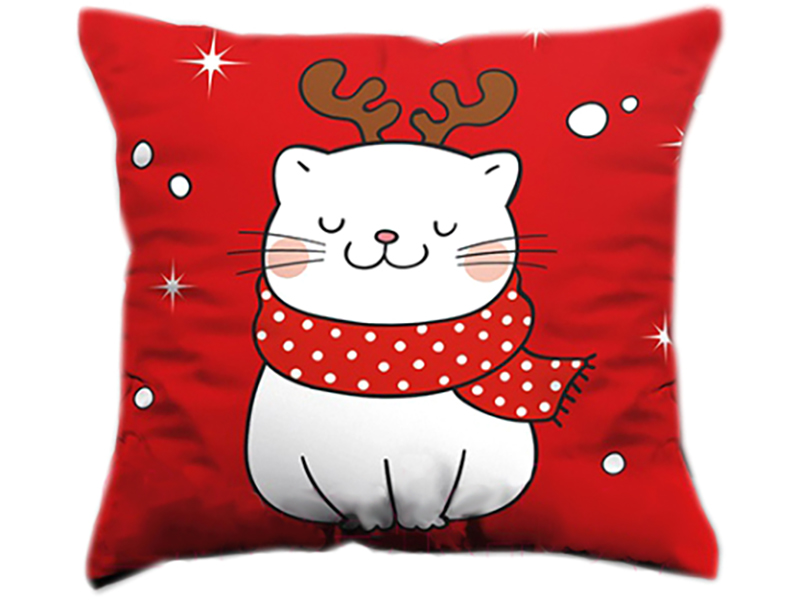 

Подушка Legrand Котик с рожками 38x38cm 58093114, Котик