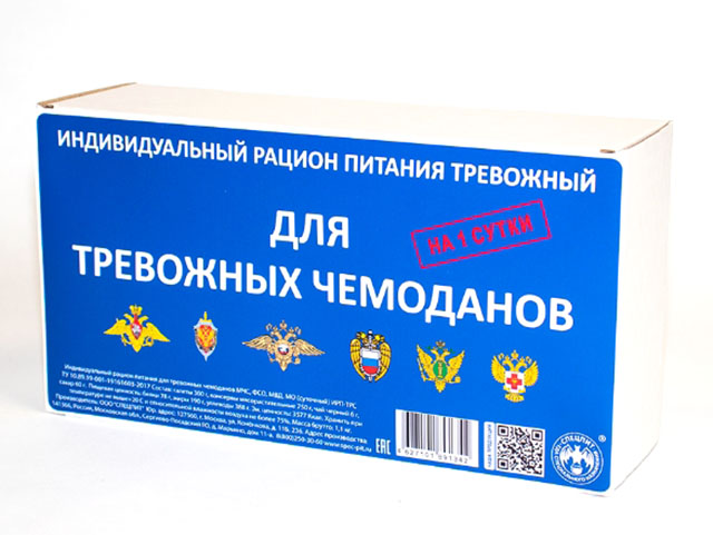 

Сухой паек СпецПит Тревожный ИРП-ТРС1, ИРП-ТРС1