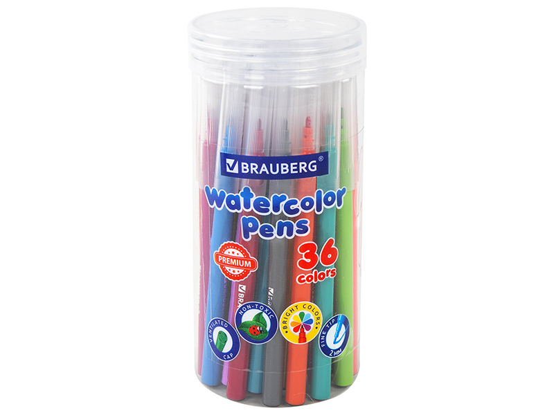 

Фломастеры Brauberg Premium 36 цветов 152200, 152200