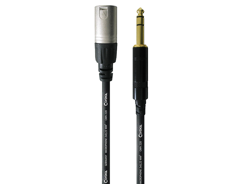 

Аксессуар Cordial CFM 9 MV XLR M - Jack 6.3mm 9m Black, CFM 9 MV