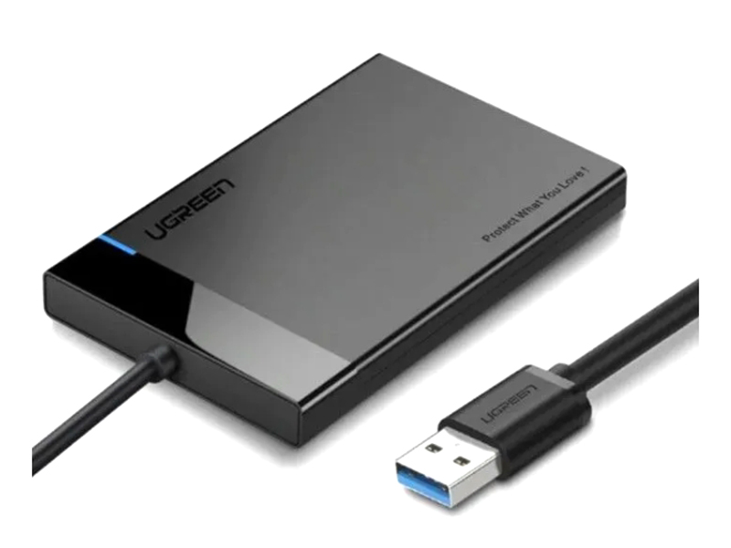 

Бокс для жесткого диска Ugreen US221 USB-A 3.0 - 2.5 SATA 30847, US221