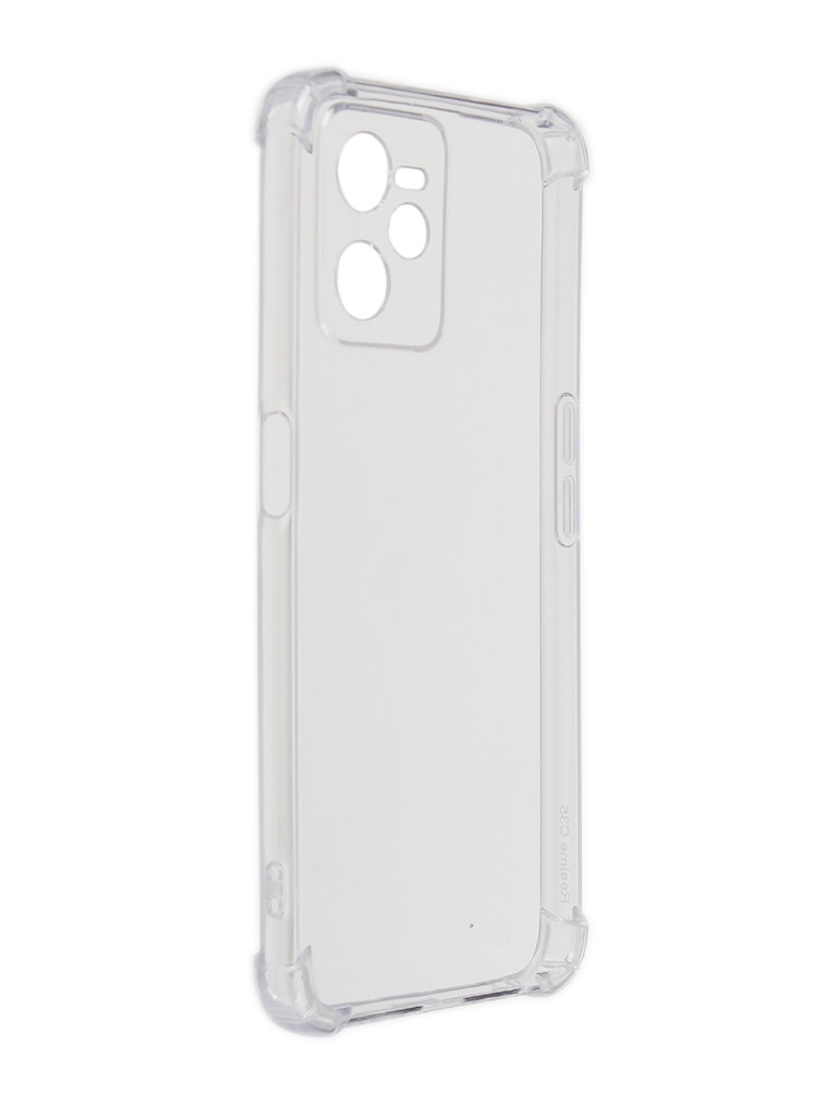 фото Чехол ibox для realme c35 crystal silicone transparent ут000032447