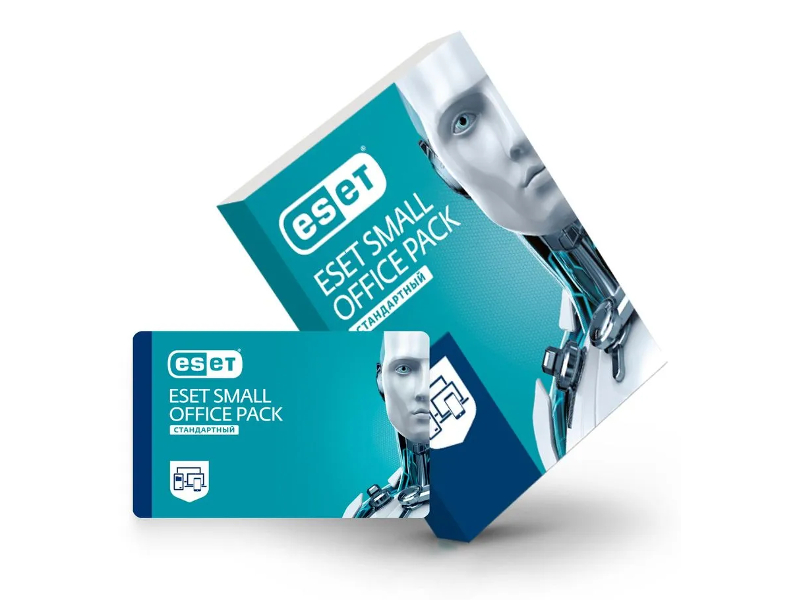 фото Программное обеспечение eset nod32 small office pack станд new 3 users nod32-sos-ns(card)-1-3