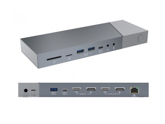 фото Док-станция ks-is usb type-c 16 в 1 с бп ks-716