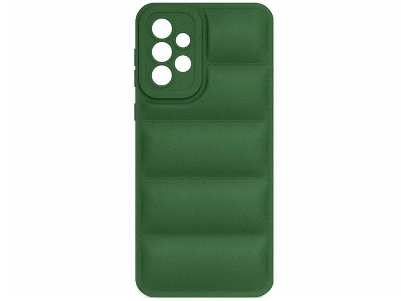 

Чехол DF для Samsung Galaxy A53 5G Silicone дутый Green sJacket-04, Samsung Galaxy A53 5G