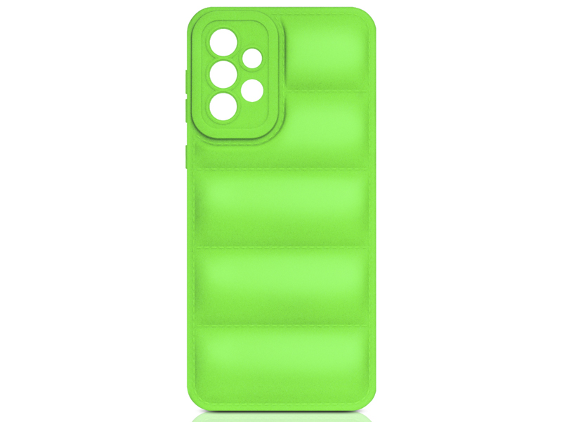 

Чехол DF для Samsung Galaxy A33 5G Silicone дутый Lime sJacket-03, Samsung Galaxy A33 5G