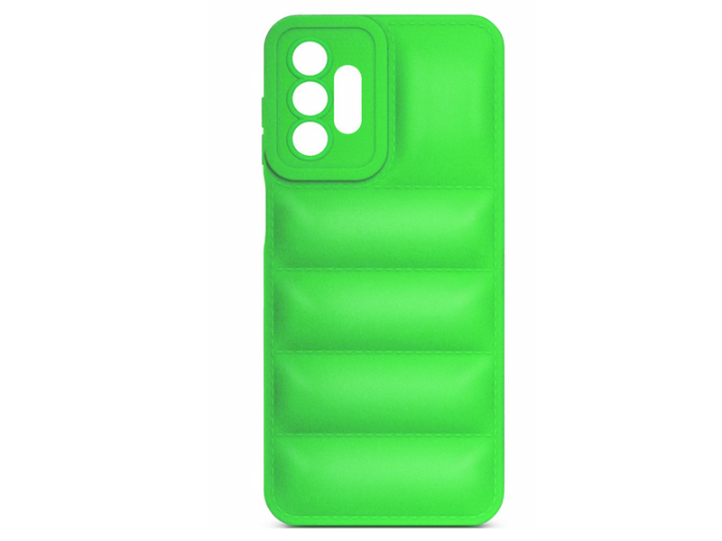 

Чехол DF для Samsung Galaxy A13 Silicone дутый Lime sJacket-01, Samsung Galaxy A13