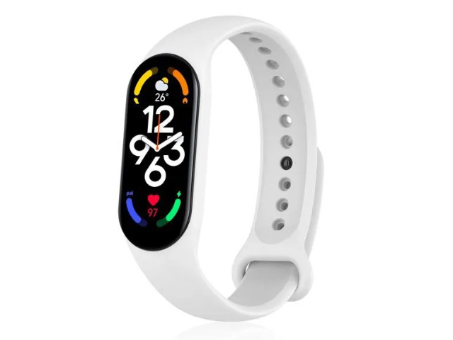 

Aксессуар Ремешок DF для Xiaomi Mi Band 7 / Smart Band 7 Silicone White xiClassicband-08, Xiaomi Mi Band 7 / Smart Band 7