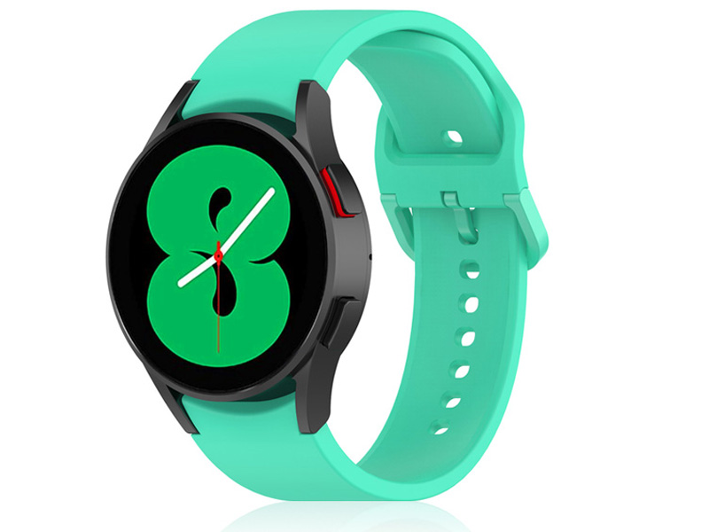 

Аксессуар Ремешок DF для Samsung Galaxy Watch 4 / 5 Silicone Mint sClassicband-04, Samsung Galaxy Watch 4 / 5