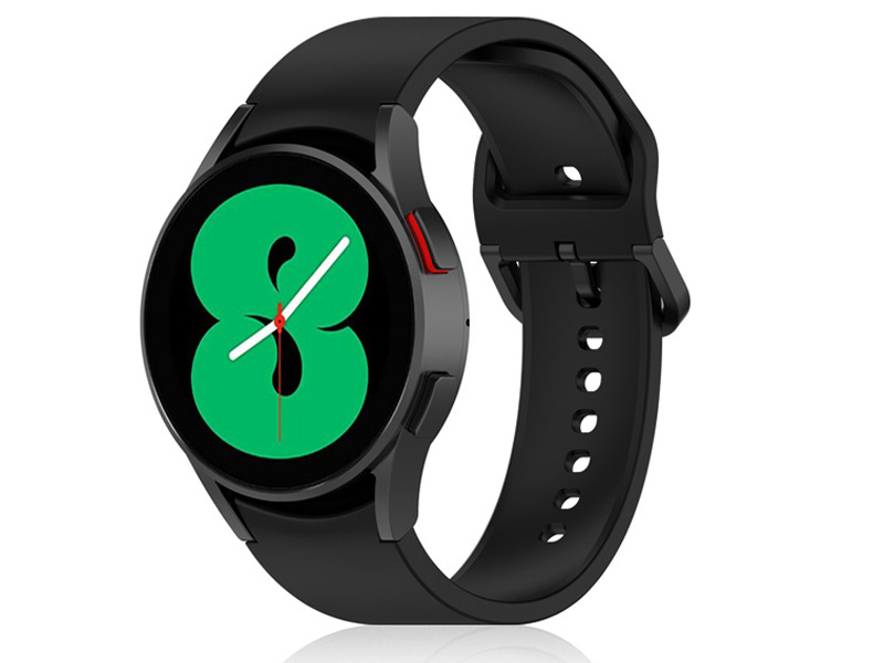 

Аксессуар Ремешок DF для Samsung Galaxy Watch 4 / 5 Silicone Black sClassicband-04, Samsung Galaxy Watch 4 / 5