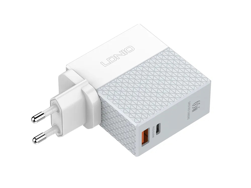 

Зарядное устройство Ldnio A2620C 2xUSB + Cable PD + QC 3.0 White, A2620C