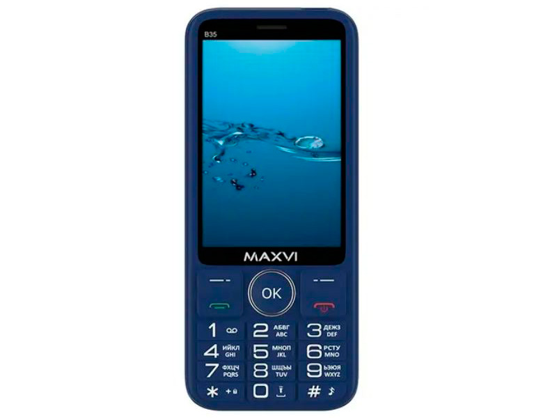 Сотовый телефон MAXVI B35 Blue