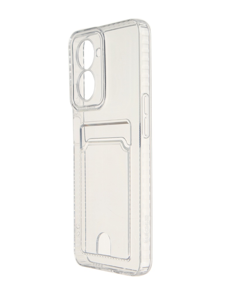 

Чехол DF для Realme C33 Silicone с отделением для карты rmCardCase-02, Realme C33
