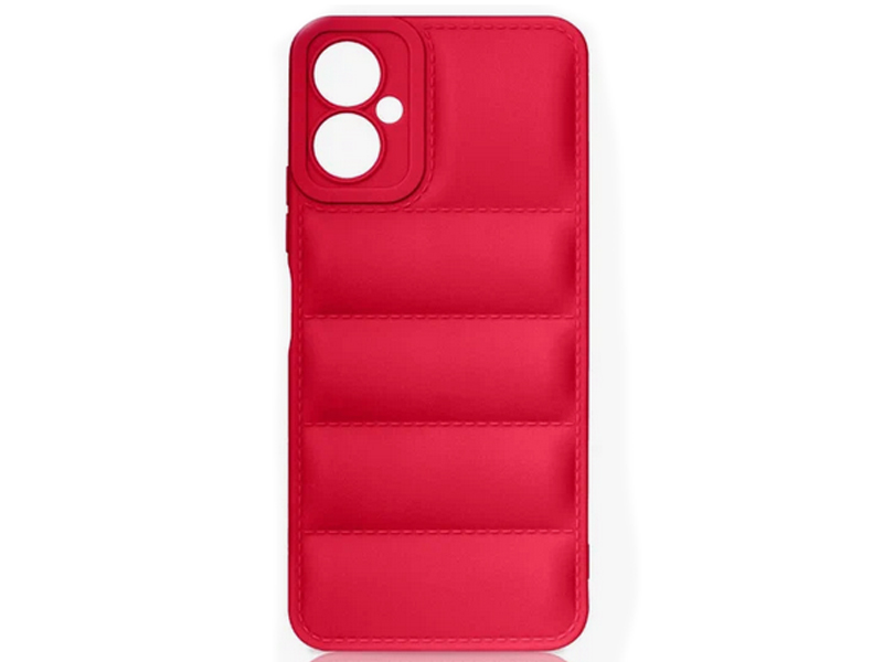 

Чехол DF для Tecno Spark 9 Pro Silicone дутый Red tJacket-01, Tecno Spark 9 Pro