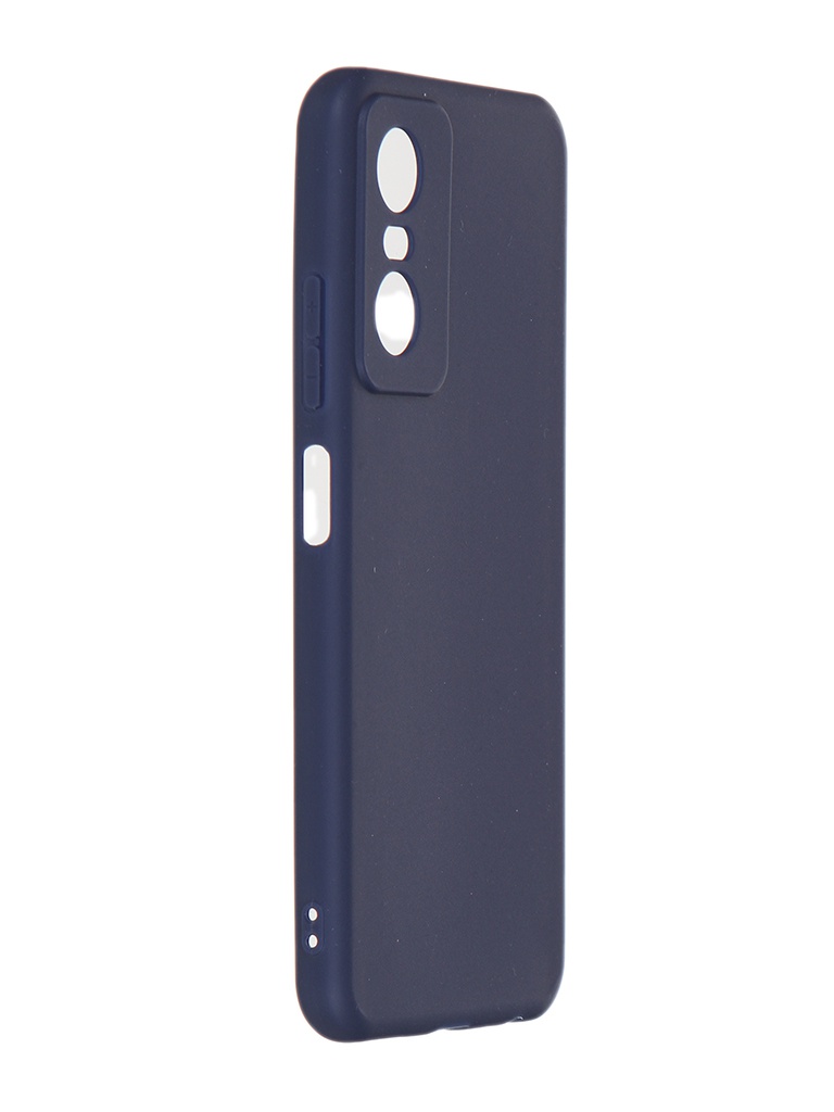 

Чехол DF для Tecno Pop 6 Pro Silicone Blue tCase-14, Tecno Pop 6 Pro