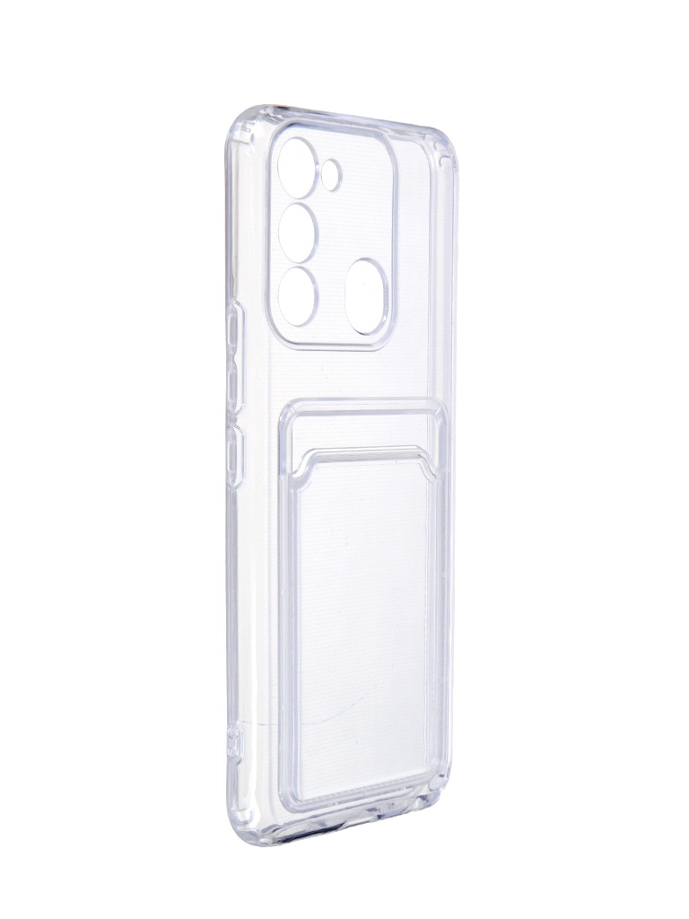 

Чехол Neypo для Tecno Spark 8C / Spark Go 2022 Pocket Silicone с карманом Transparent ACS60873, Tecno Spark 8C / Spark Go 2022