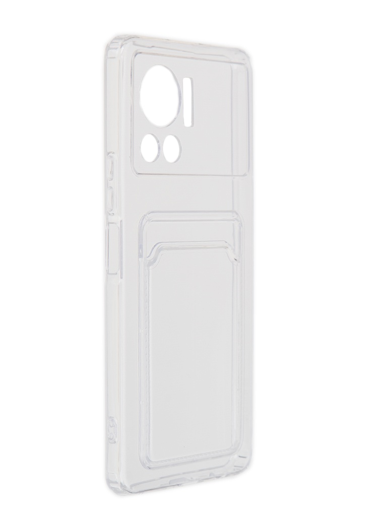 

Чехол Neypo для Infinix Note 12 Vip Pocket Silicone с карманом Transparent ACS55393, Infinix Note 12 Vip