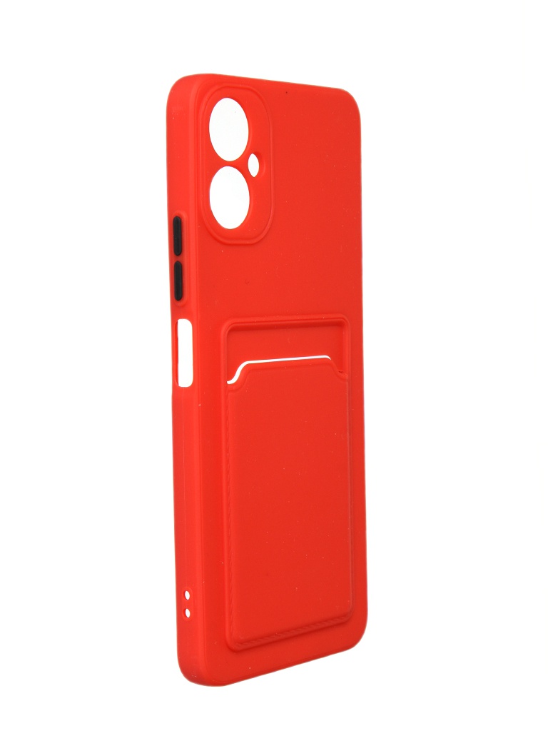 

Чехол Neypo для Tecno Camon 19 Neo Poket Matte Silicone Red NPM55769, Tecno Camon 19 Neo