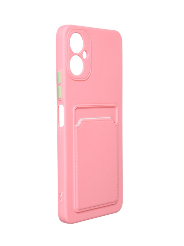 

Чехол Neypo для Tecno Camon 19 Neo Poket Poket Matte Silicone Pink NPM55770, Tecno Camon 19 Neo