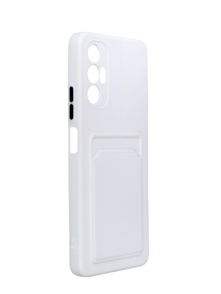 

Чехол Neypo для Tecno Pova 3 Poket Matte Silicone White NPM55783, Tecno Pova 3