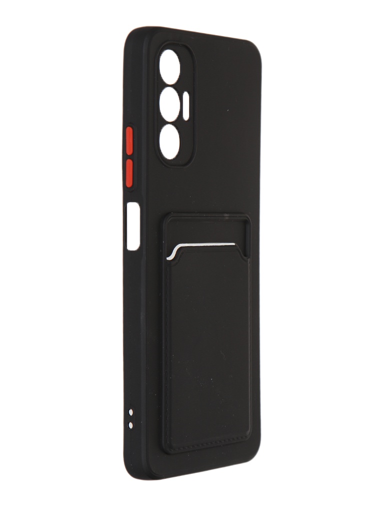 

Чехол Neypo для Tecno Pova 3 Poket Matte Silicone Black NPM55776, Tecno Pova 3