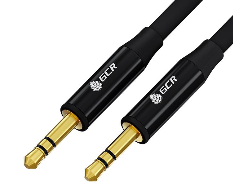 

Аксессуар GCR Jack 3.5mm - Jack 3.5mm 5m Black GCR-54763, GCR-54763