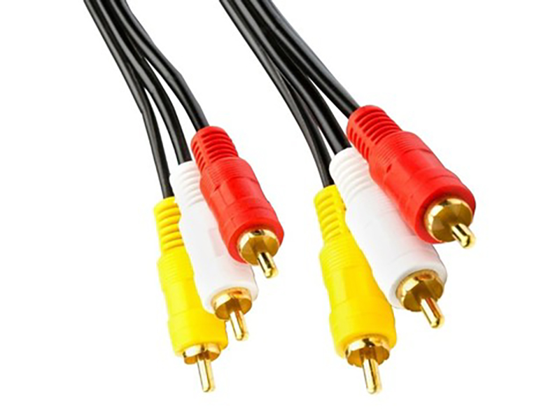 

Аксессуар Exployd 3 RCA - 3 RCA 1m Black EX-K-1401, EX-K-1401