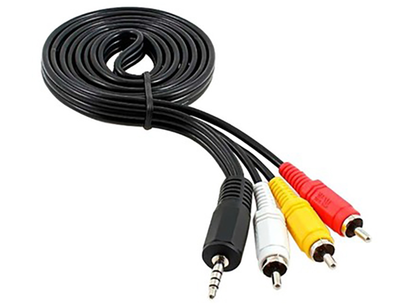 

Аксессуар Exployd 3 RCA - AUX 1.5m Black EX-K-1404, EX-K-1404