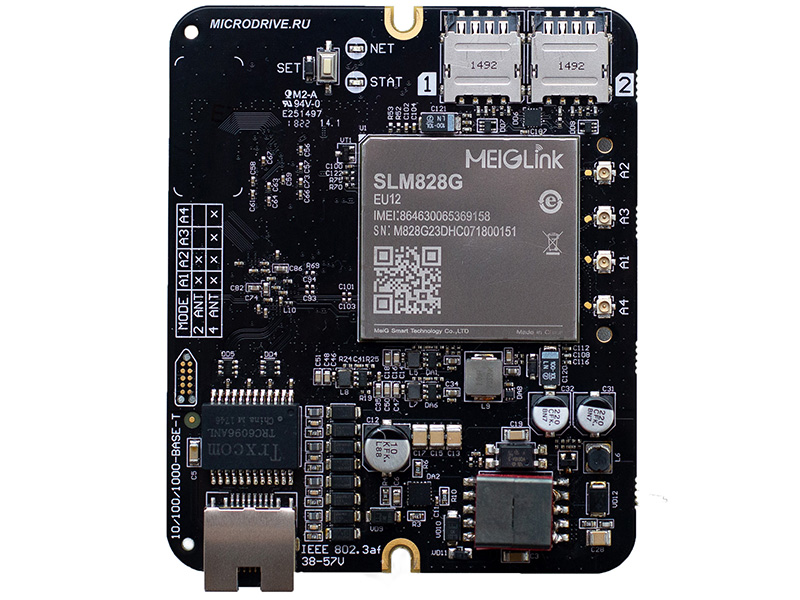 

Роутер Microdrive Tandem-4G12-OEM-1 Gigabit, Tandem-4G12-OEM-1 Gigabit