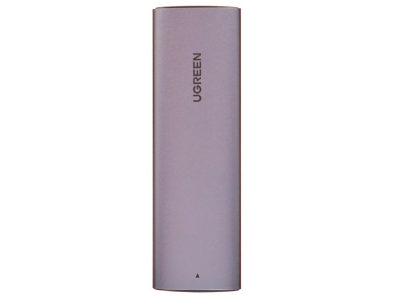 Внешний корпус Ugreen CM400 USB-C Female to M.2 M-Key 10G Enclosure Grey 10902 ugreen hd140 80402