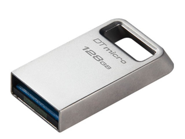 USB Flash Drive 128Gb-Kingston DataTraveler Micro G2 DTMC3G2/128GB usb flash drive 64gb kingston datatraveler microduo 3c dtduo3cg3 64gb