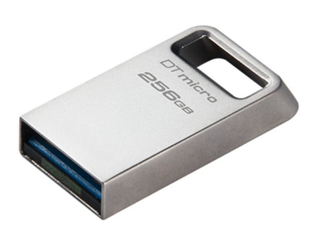 USB Flash Drive 256Gb-Kingston DataTraveler Micro G2 DTMC3G2/256GB usb flash drive 128gb kingston datatraveler 70 usb 3 2 gen 1 dt70 128gb