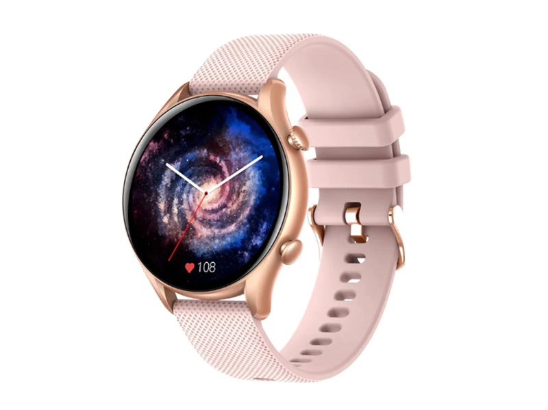 Умные часы Colmi i20 Silicone Strap Gold-Pink умные часы colmi p28 plus silicone strap gray gray