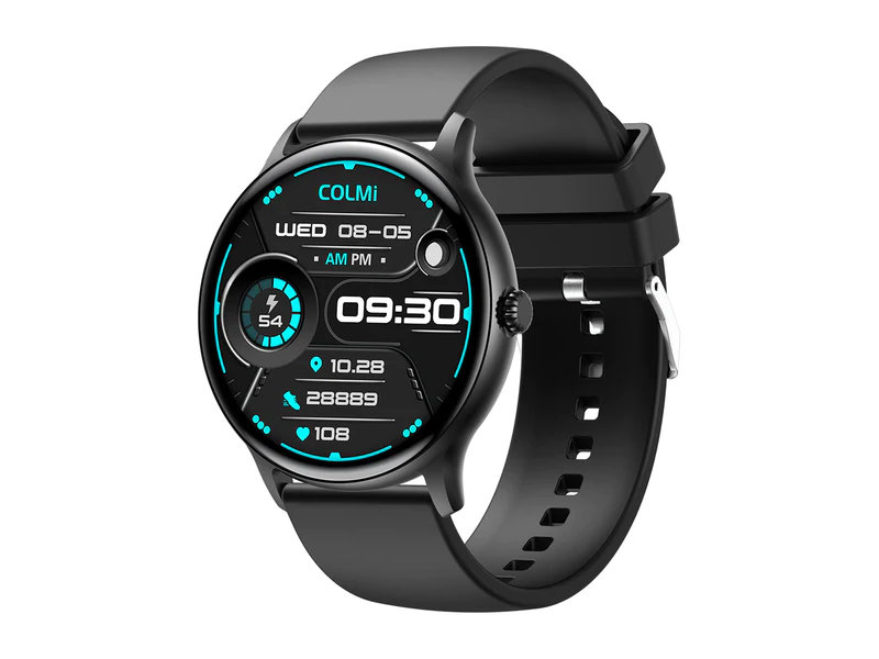 фото Умные часы colmi i10 silicone strap black-black