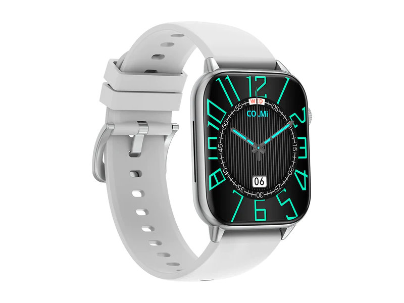 Умные часы Colmi C60 Silicone Strap Silver-Grey умные часы colmi p28 plus silicone strap gray gray