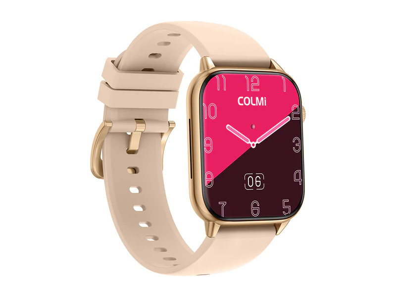 Умные часы Colmi C60 Silicone Strap Gold-White умные часы colmi p28 plus silicone strap gray gray