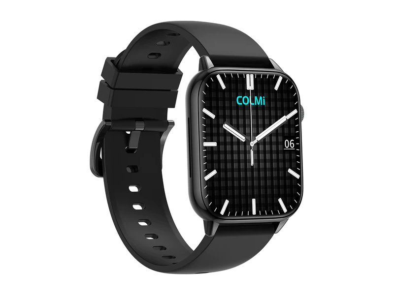 фото Умные часы colmi c60 silicone strap black-black