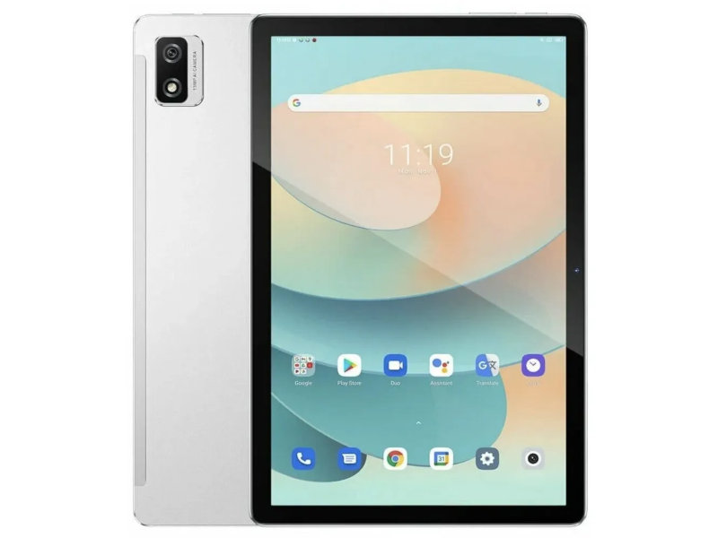 

Планшет Blackview Tab 12 Lunar Silver (Unisoc Cortex SC9863A 1.6GHz/4096Mb/64Gb/Wi-Fi/Bluetooth/Cam/10.1/1920x1200/Android), Tab T12