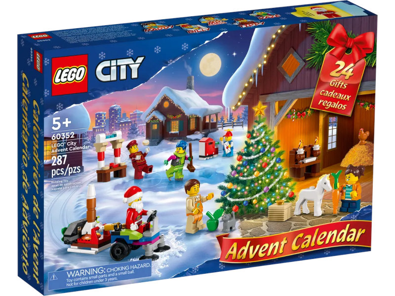 

Конструктор Lego City Advent Calendar 287 дет. 60352, Advent Calendar