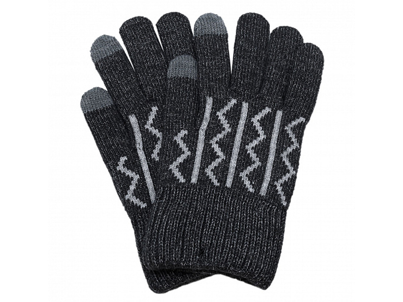 Теплые перчатки для сенсорных дисплеев Activ 01 Dark Grey 211680
