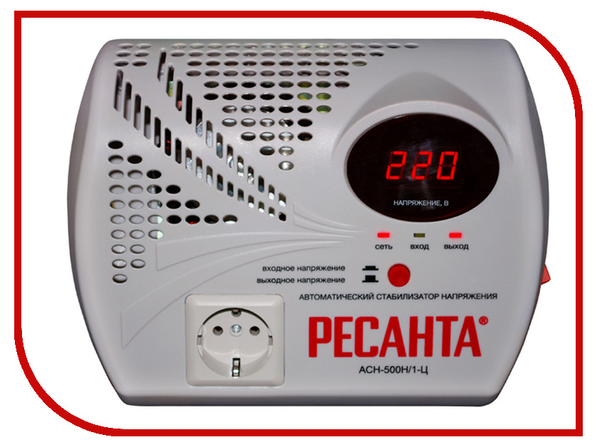 

Стабилизатор Ресанта АСН-500Н/1-Ц