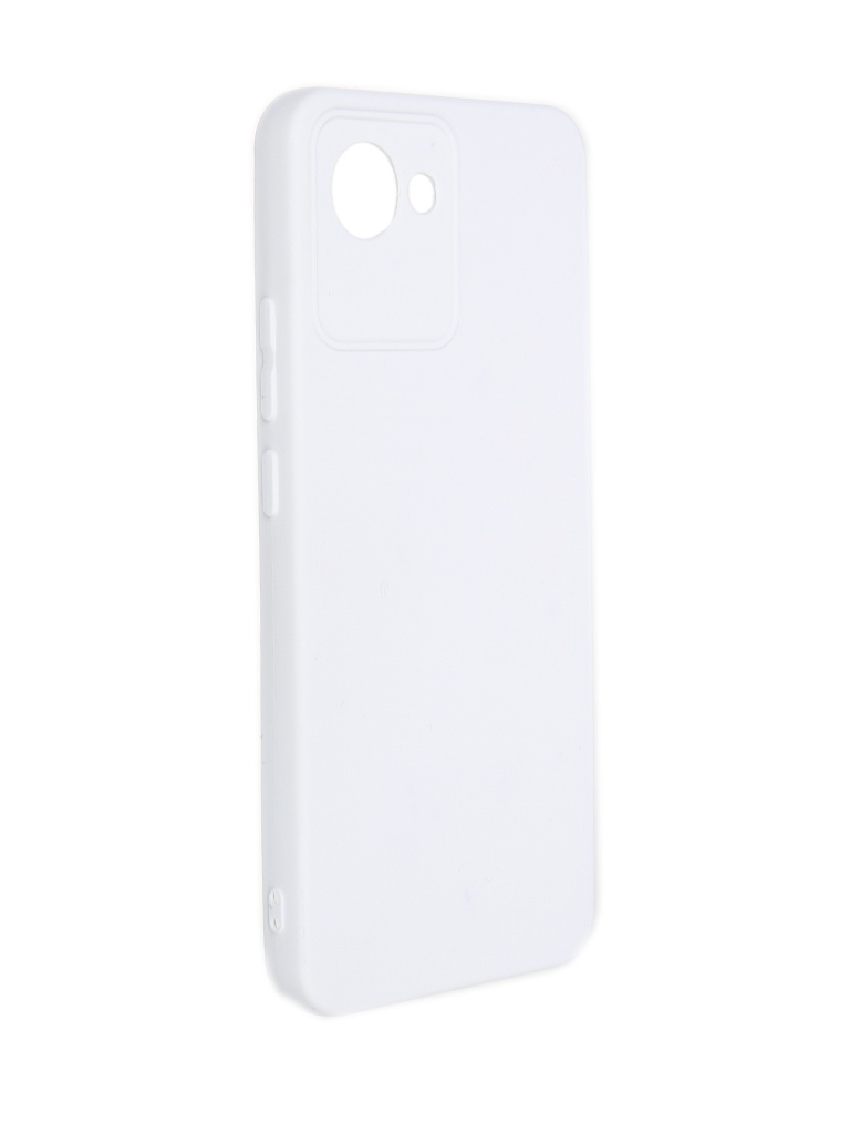 фото Чехол neypo для realme c30 silicone 2.0mm white nsc55834