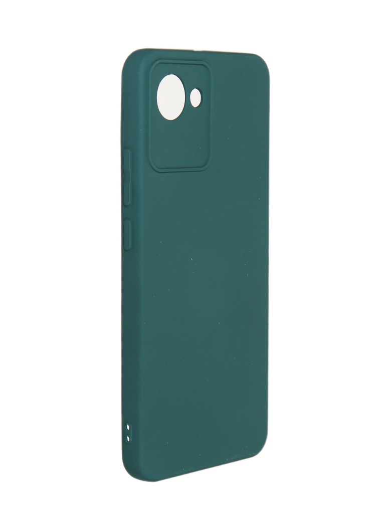 

Чехол Neypo для Realme C30 Silicone 2.0mm Dark Green NSC55819, Realme C30